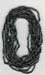 Multy Row Black Seed Beaded  Bracelet - click here for large view