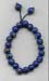 Blue  Power Bracelet With Dangle - click here for large view