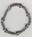 Single Row Smoke Jet Bracelet - click here for large view