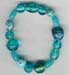 Single Row  Tonal Aqua Bracelet - click here for large view