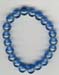 Single Row  Light Blue Power Bracelet - click here for large view