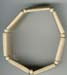 Single Row Natural Bone Bracelet - click here for large view