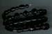 Three Row Black Coil  Bracelet - click here for large view