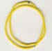 Double Row Opeque Yellow Seed Beaded Bracelet - click here for large view