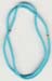Double Row  Opeque Turq Seed Beaded Bracelet - click here for large view