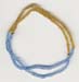 Double Row Sapphire Topaz Bracelet - click here for large view