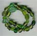Double Row Tonal Green Bracelet - click here for large view