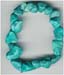 Turquise Tumbler Strech  Bracelet - click here for large view