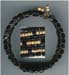 Multy Row  Jet Wood Coil Bracelet - click here for large view
