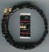 Multy Row  Red Jet Cuff Bracelet - click here for large view