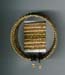 Multy Row Natural Wood Gold Cuff Bracelet - click here for large view