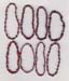 Multy Row Coral Seed Beaded Bracelet - click here for large view