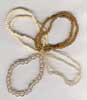 Multy Row Glass Seed Beaded Bracelet - click here for large view