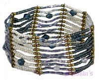 Beaded bracelet - click here for large view