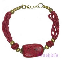 Beaded bracelet - click here for large view