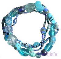 Beaded bracelet - click here for large view