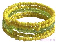 Indian beaded bracelet - click here for large view