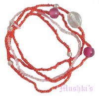 Indian beaded bracelet - click here for large view