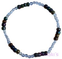 Indian beaded bracelet - click here for large view