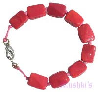 Indian beaded bracelet - click here for large view