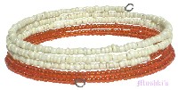 Indian beaded bracelet - click here for large view