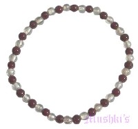 Indian beaded bracelet - click here for large view