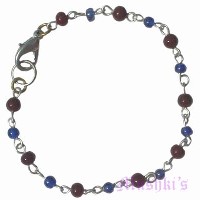 Indian beaded bracelet - click here for large view