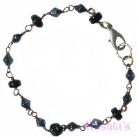 Indian beaded bracelet - click here for large view