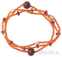 Indian beaded bracelet - click here for large view