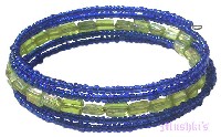 Indian beaded bracelet - click here for large view