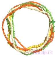 Indian beaded bracelet - click here for large view