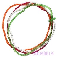 Indian beaded bracelet - click here for large view