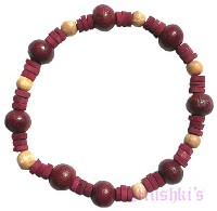 Indian beaded bracelet - click here for large view