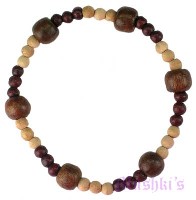 Indian beaded bracelet - click here for large view