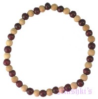 Indian beaded bracelet - click here for large view