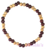 Indian beaded bracelet - click here for large view