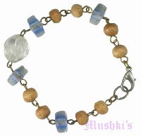 Indian beaded bracelet - click here for large view