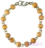 Indian beaded bracelet - click here for large view