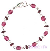 Indian beaded bracelet - click here for large view