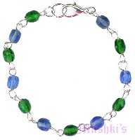 Indian beaded bracelet - click here for large view