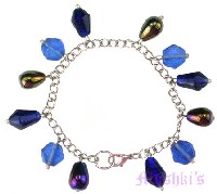 Indian beaded bracelet - click here for large view