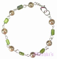 Indian beaded bracelet - click here for large view