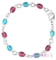 Indian beaded bracelet - click here for large view