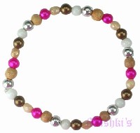 Indian beaded bracelet - click here for large view