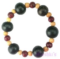 Indian beaded bracelet - click here for large view