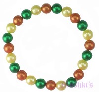 Indian beaded bracelet - click here for large view