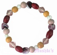 Indian beaded bracelet - click here for large view
