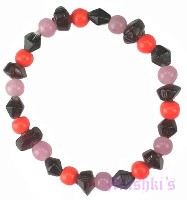 Indian beaded bracelet - click here for large view