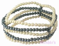 Indian beaded bracelet - click here for large view