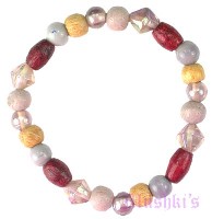 Indian beaded bracelet - click here for large view